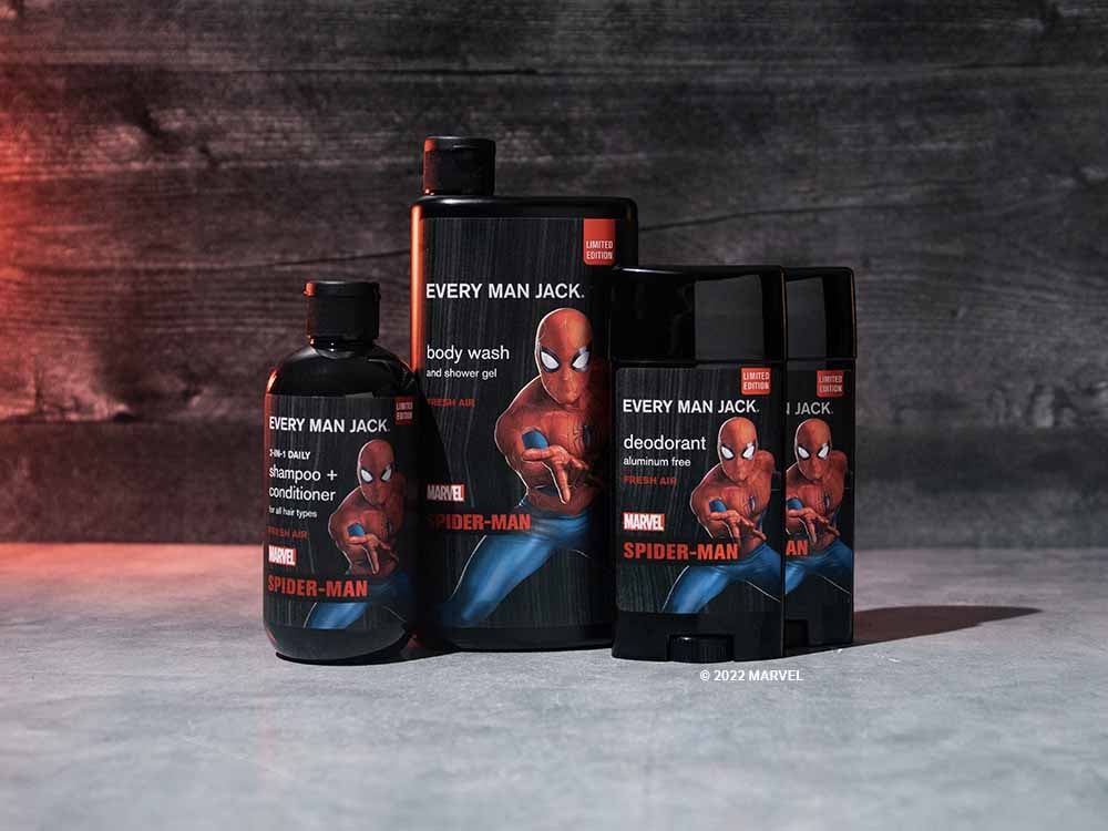 Spiderman Soap & Scrub 