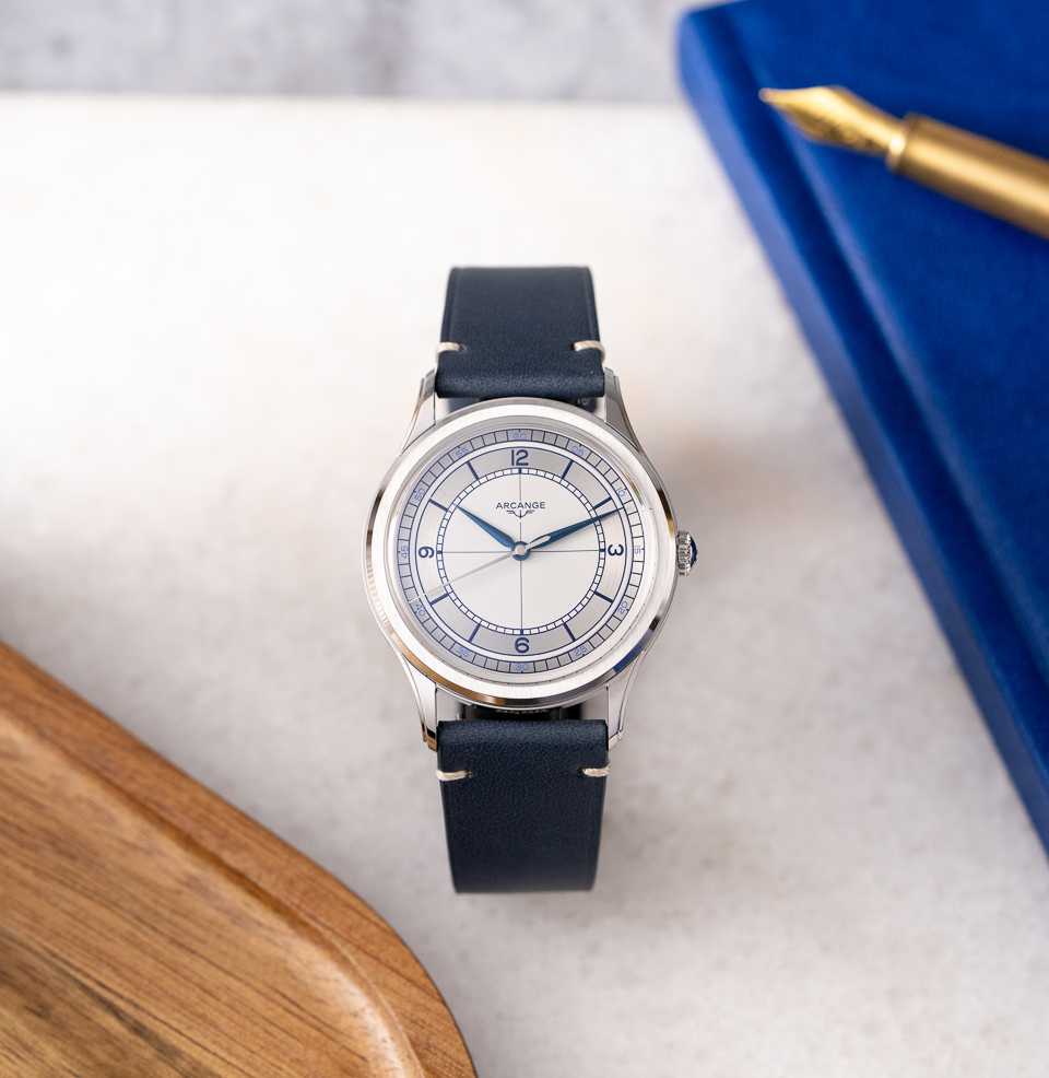 Arcange Automatic Sector Watch Collection Art Déco Sector Dials