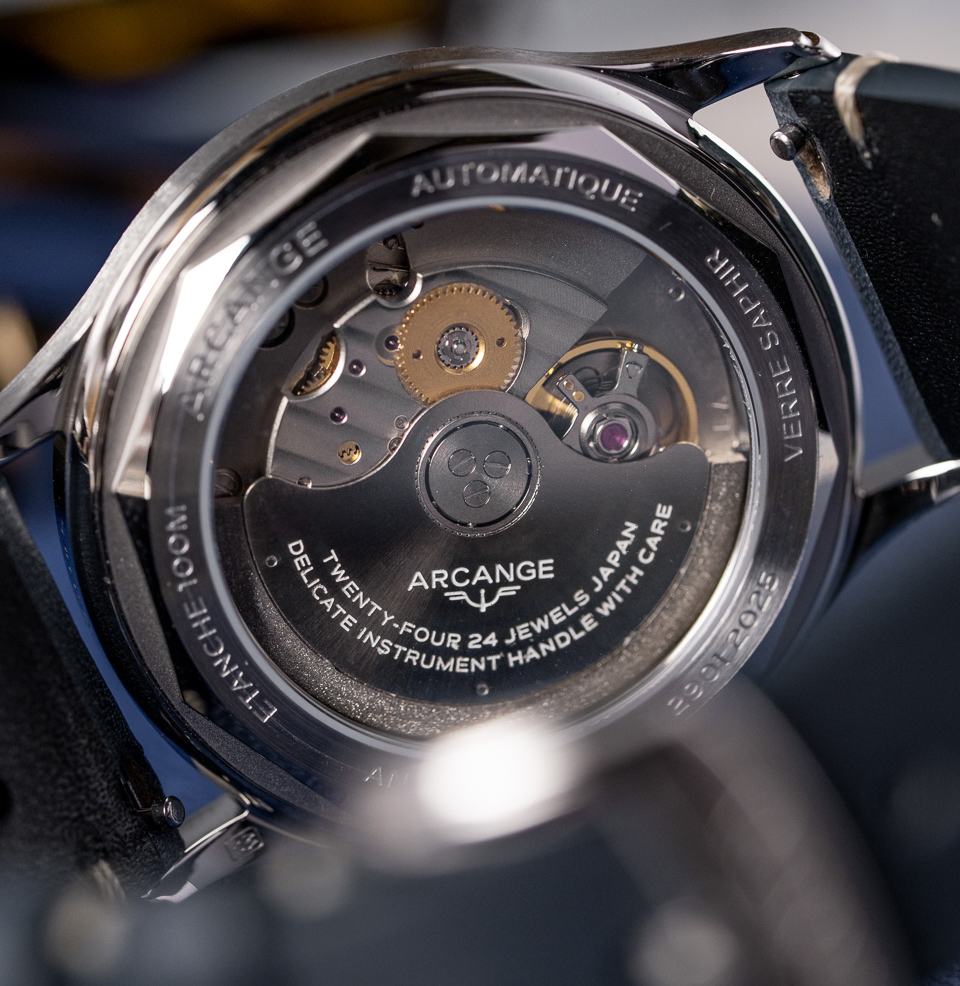 Arcange Automatic Sector Watch Collection True No-Date Movement