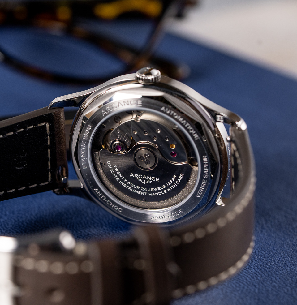 Arcange Automatic Sector Watch Collection True No-Date Movement