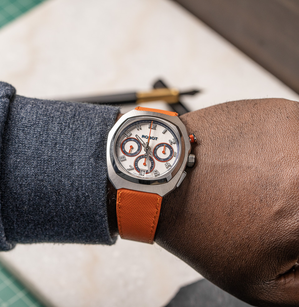 ROBOT Robotic One Chronograph Watches 904L Stainless Steel