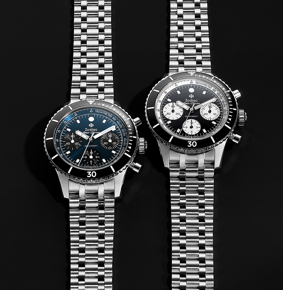 Sea-Chron Automatic | Blue Dial A Sea Worthy Chronograph