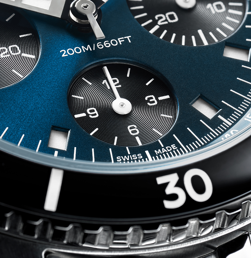 Sea-Chron Automatic | Blue Dial Blue Dial