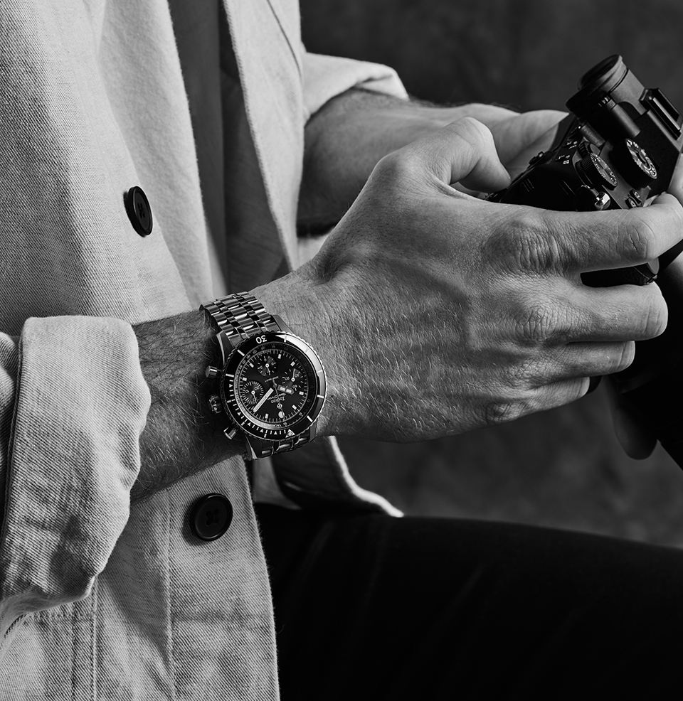 Sea-Chron Automatic | Blue Dial 42mm on a 7.5