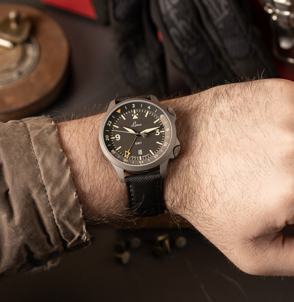 Frankfurt GMT 43mm on 7