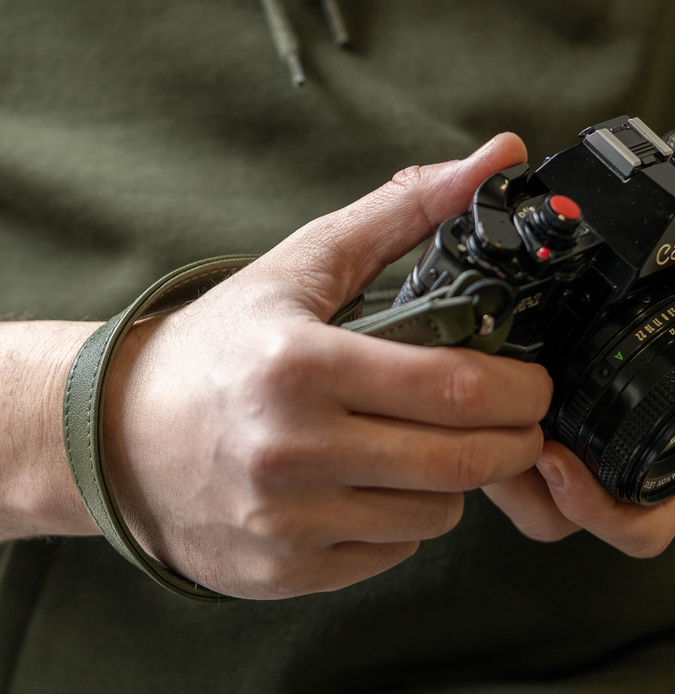 Convoy Co. Camera Wrist Strap Olive Color