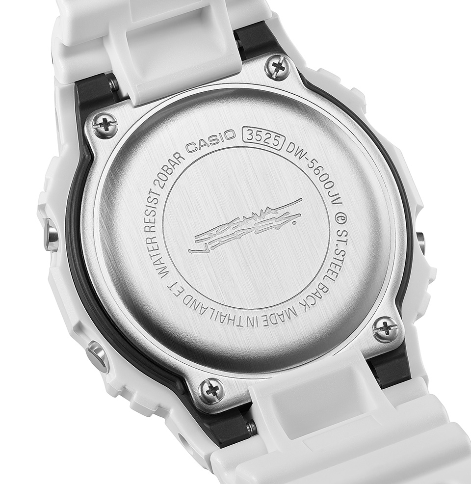 G-SHOCK x Joshua Vides Collaboration Watches Special Caseback