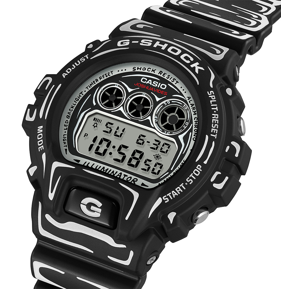 G-SHOCK x Joshua Vides Collaboration Watches DW6900 at its heart
