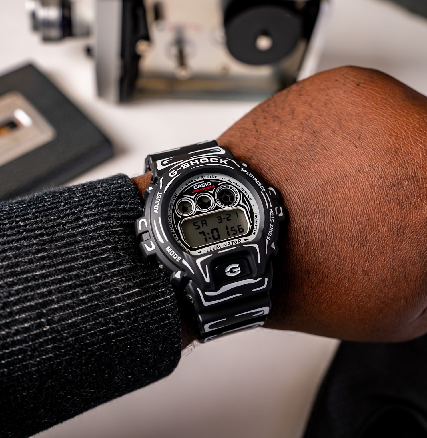 G-SHOCK x Joshua Vides Collaboration Watches 50mm diameter