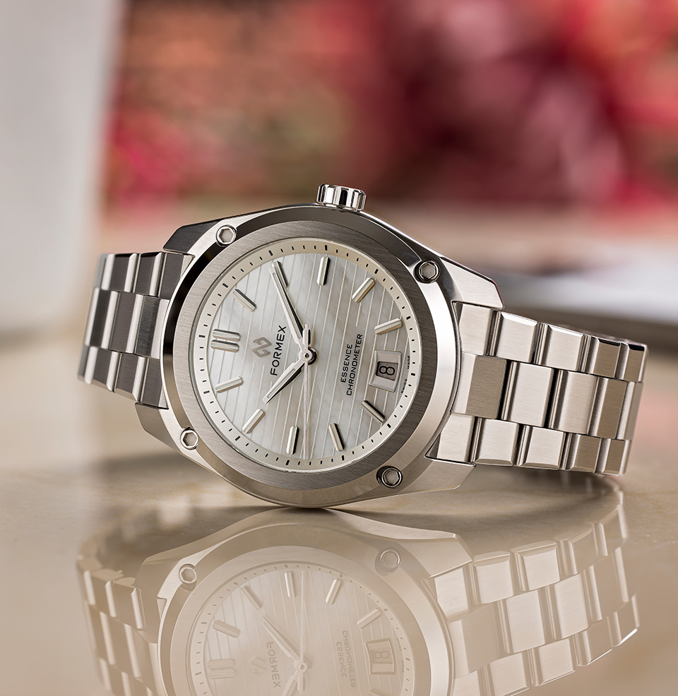 Formex Essence 39 Automatic Chronometer Stone Dial Watch Series The Essence ThirtyNine Automatic