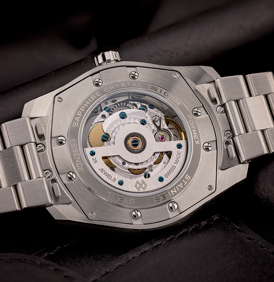 Formex Essence 39 Automatic Chronometer Stone Dial Watch Series COSC-Certified Accuracy