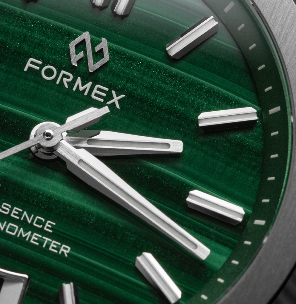 Formex Essence 39 Automatic Chronometer Stone Dial Watch Series Horizontal lines on the dial