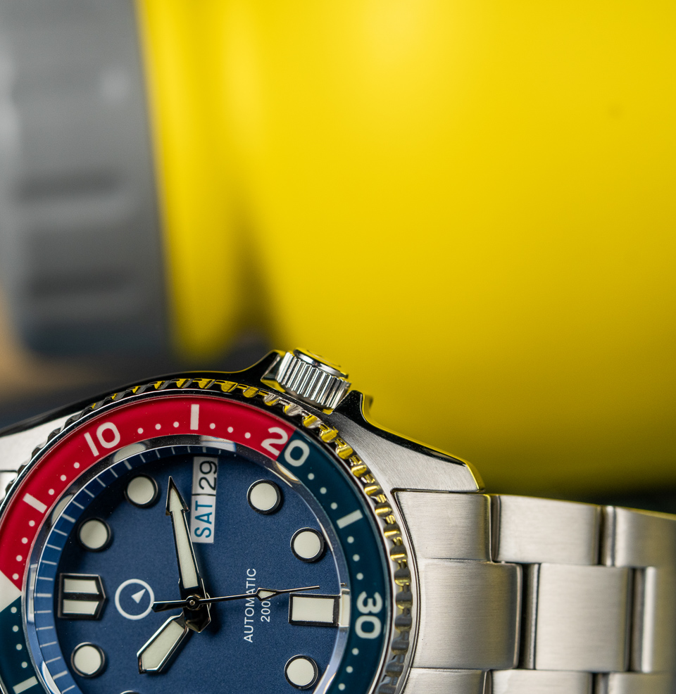 Islander 38mm Automatic Dive Watch Multiple Finishes