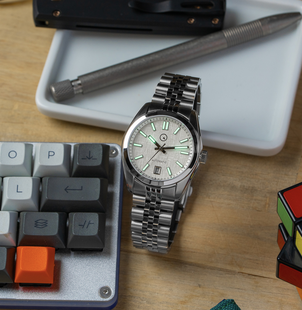 Islander Brookville Automatic Dress Watch Jubilee Bracelet