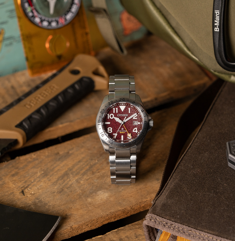 Citizen Promaster Land GMT 39mm Watch Collection ISO-Compliant 200m Protection