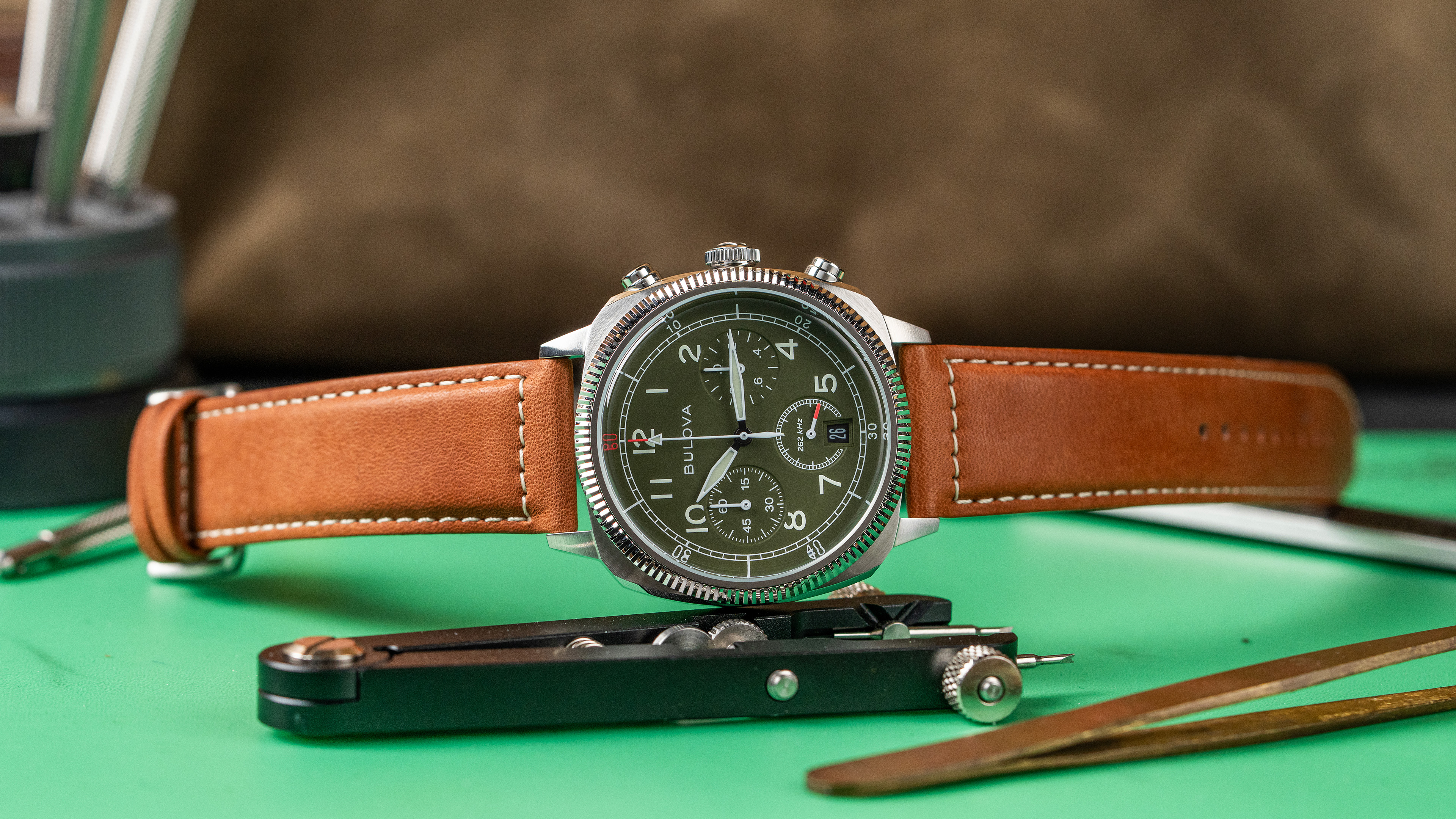 Bulova Military VWI Special Edition Chronograph Watch – Windup