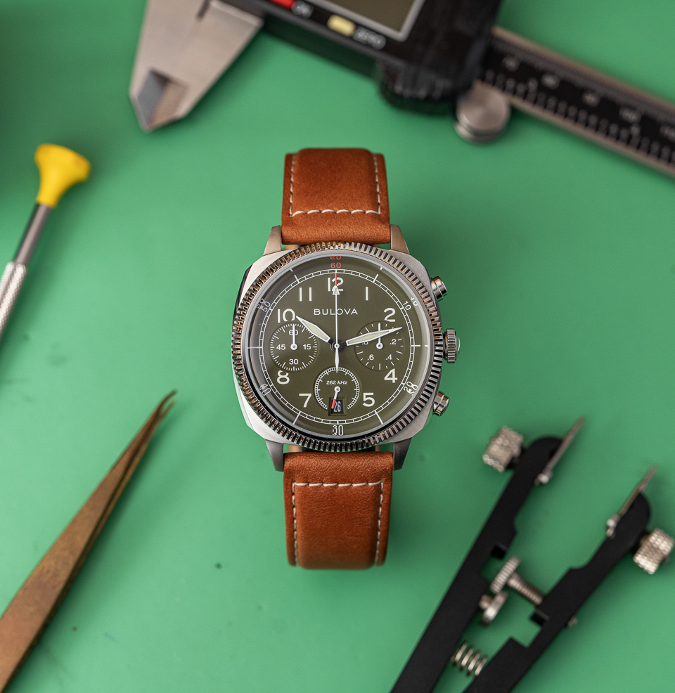 Bulova Military VWI Special Edition Chronograph Watch The Military Chronograph