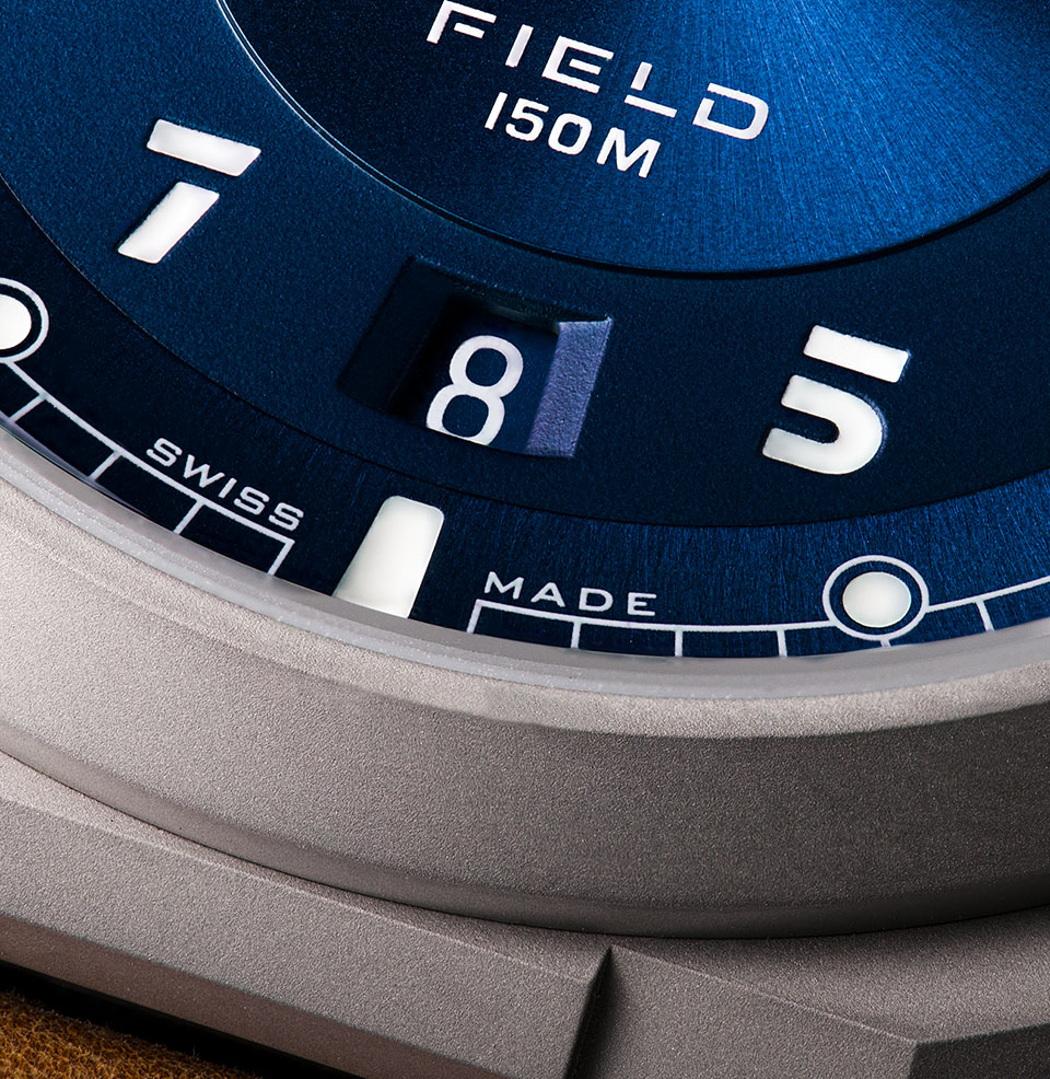 Formex Field Automatic 40mm Gen 2 (Preorder) Recessed sandwich numerals with Super-LumiNova®