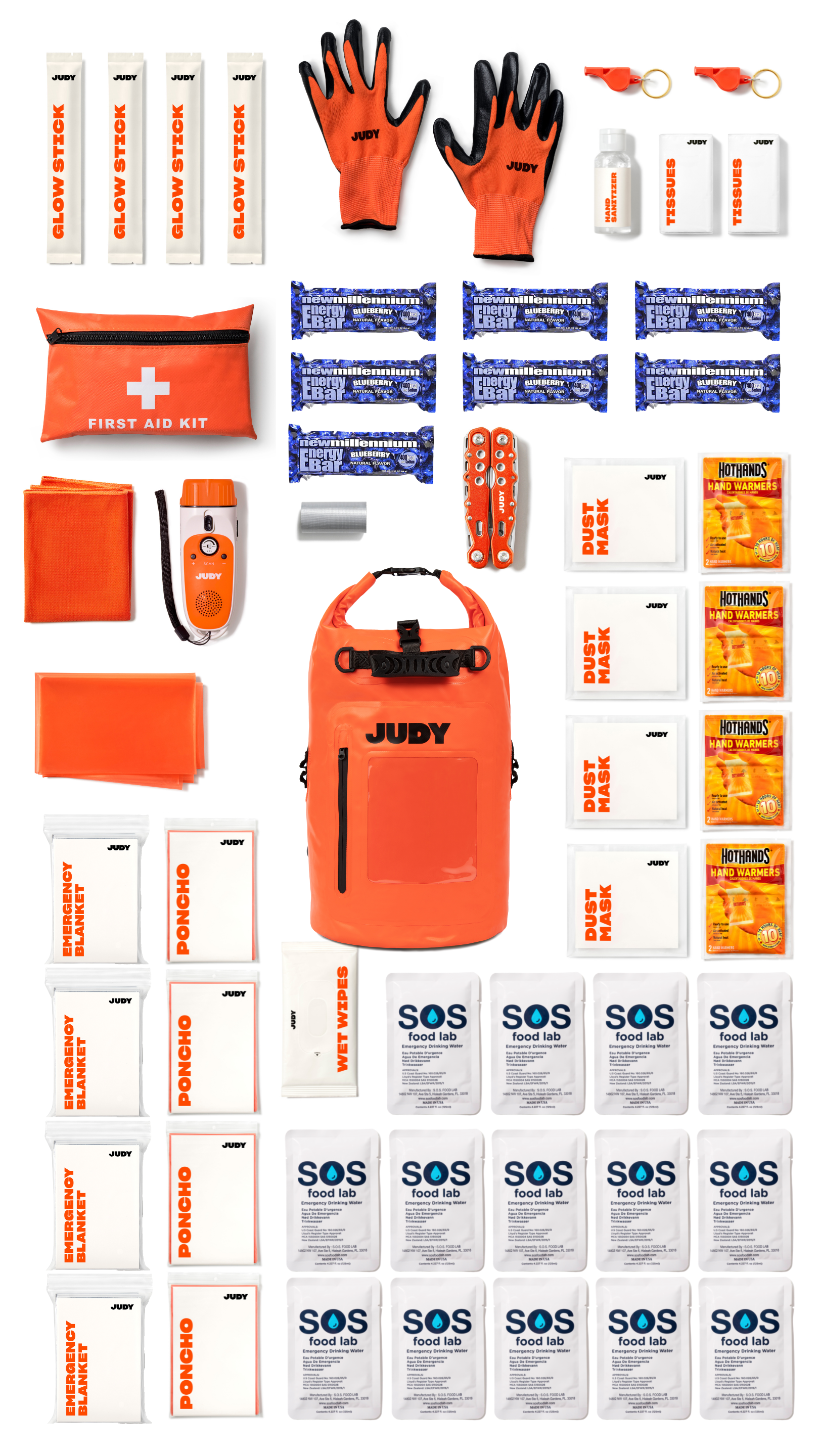 Judy emergency kits deals
