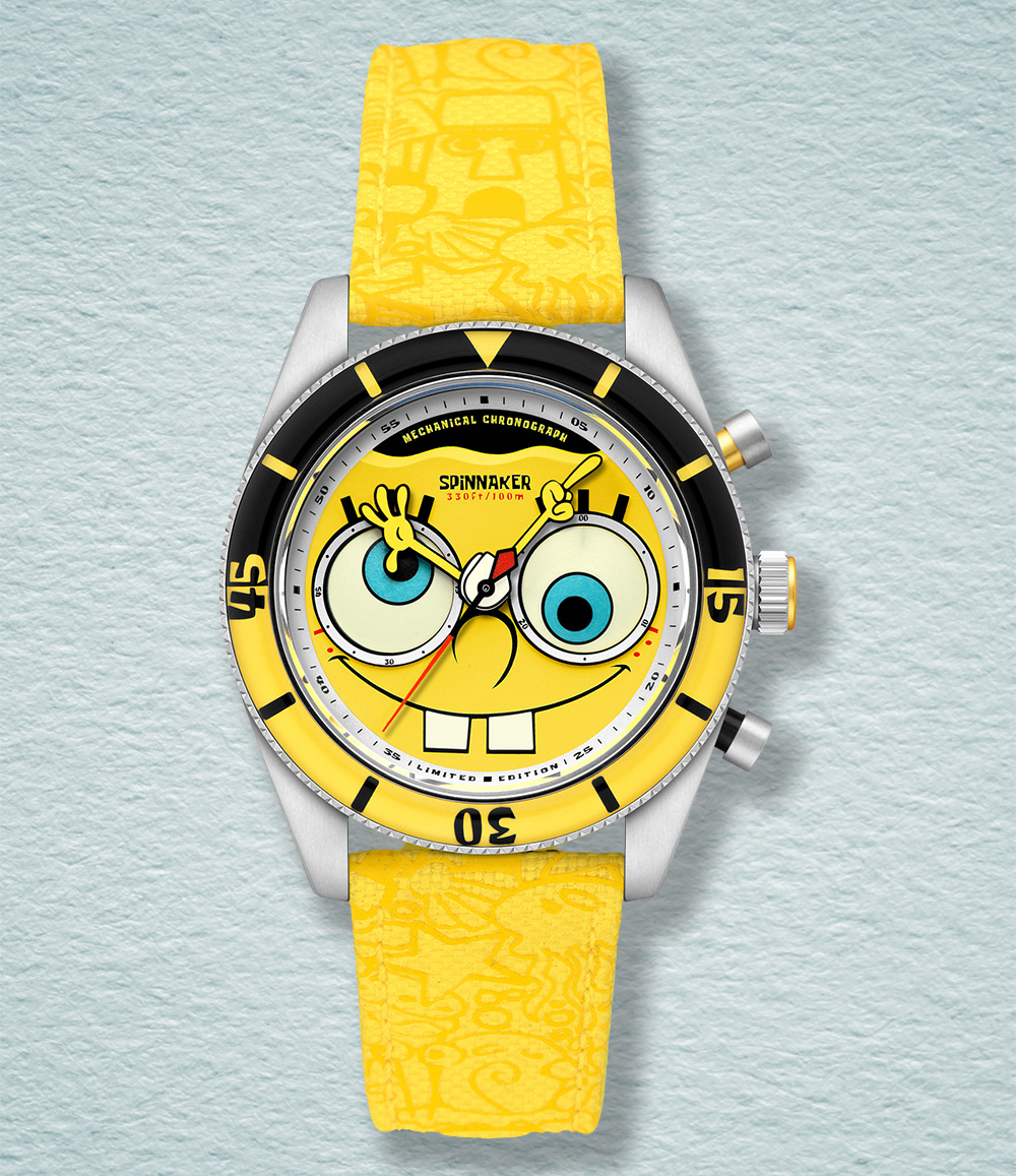 Spinnaker Fleuss Mechanical Chronograph SpongeBob SquarePants 