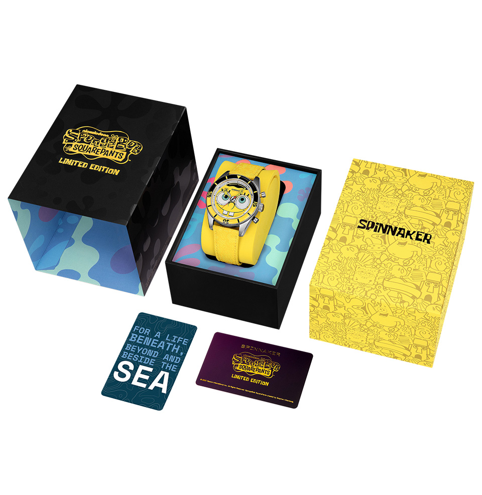 Spinnaker Fleuss Mechanical Chronograph SpongeBob SquarePants 