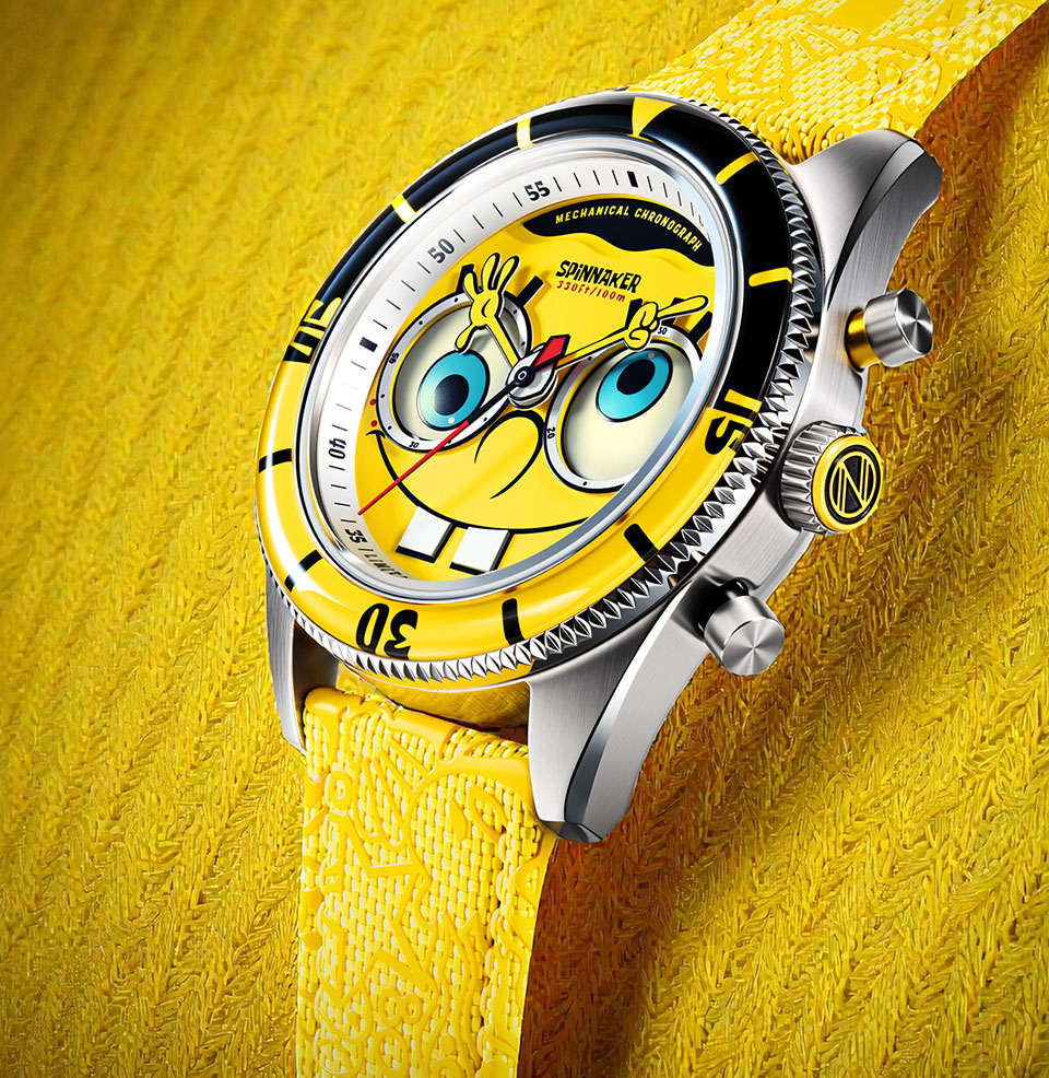 Spinnaker Fleuss Mechanical Chronograph SpongeBob SquarePants 