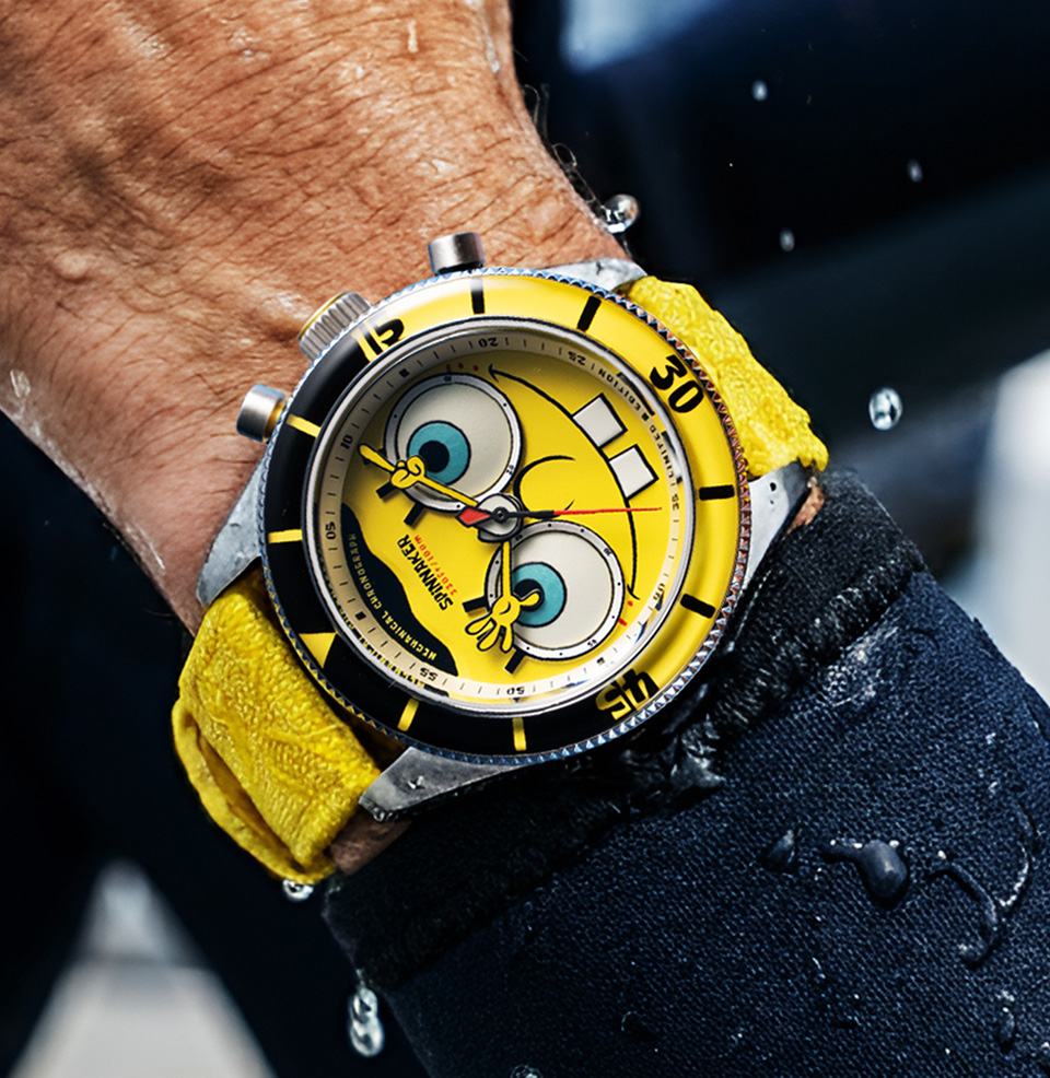 Spinnaker Fleuss Mechanical Chronograph SpongeBob SquarePants 
