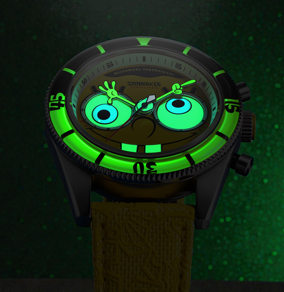 Spinnaker Fleuss Mechanical Chronograph SpongeBob SquarePants 