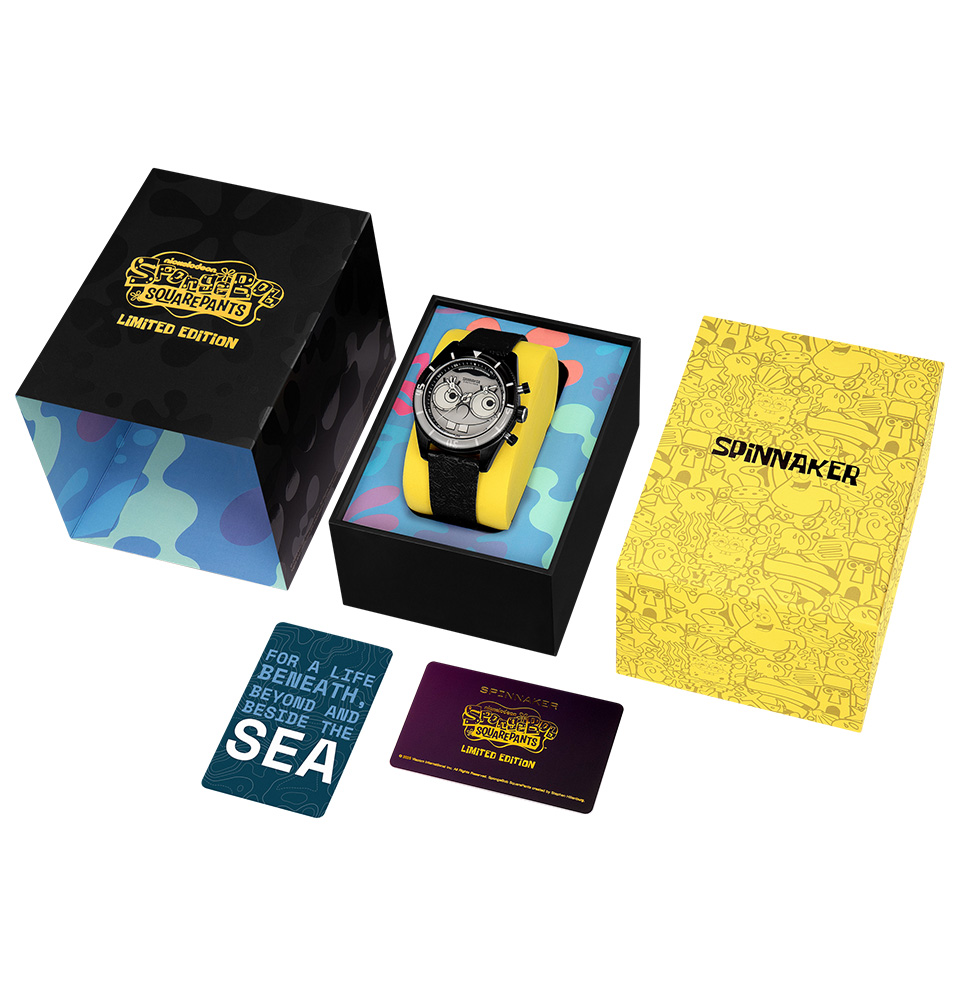 Spinnaker Fleuss Mechanical Chronograph SpongeBob SquarePants 