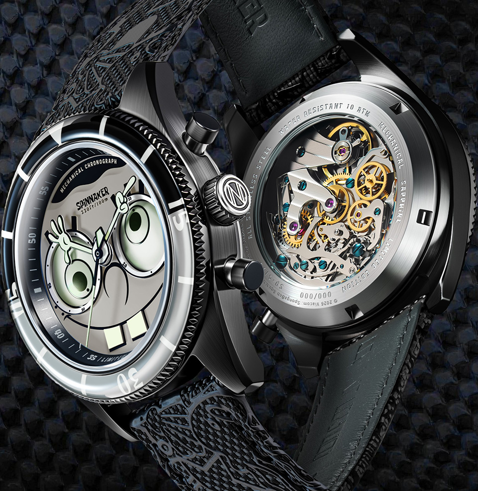 Spinnaker Fleuss Mechanical Chronograph SpongeBob SquarePants 