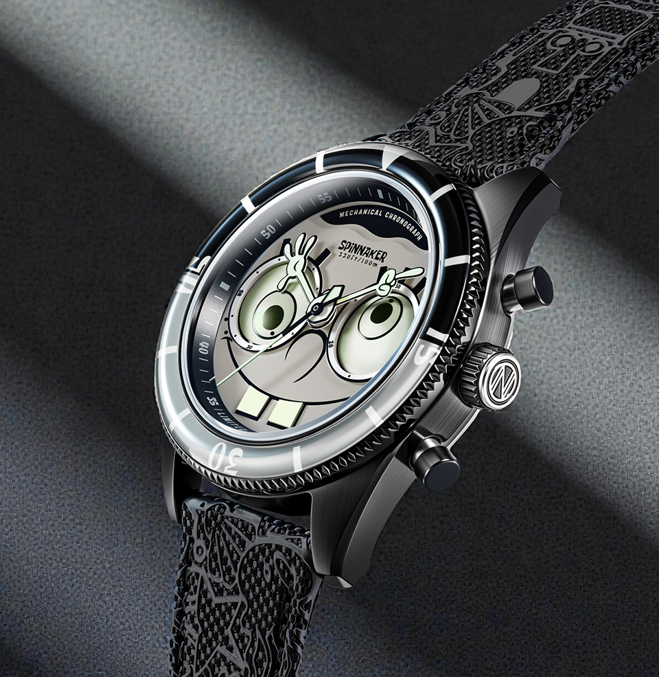 Spinnaker Fleuss Mechanical Chronograph SpongeBob SquarePants 