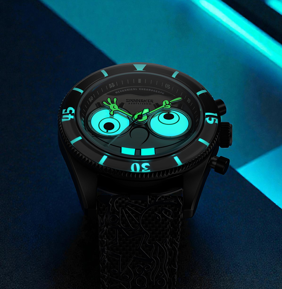 Spinnaker Fleuss Mechanical Chronograph SpongeBob SquarePants 