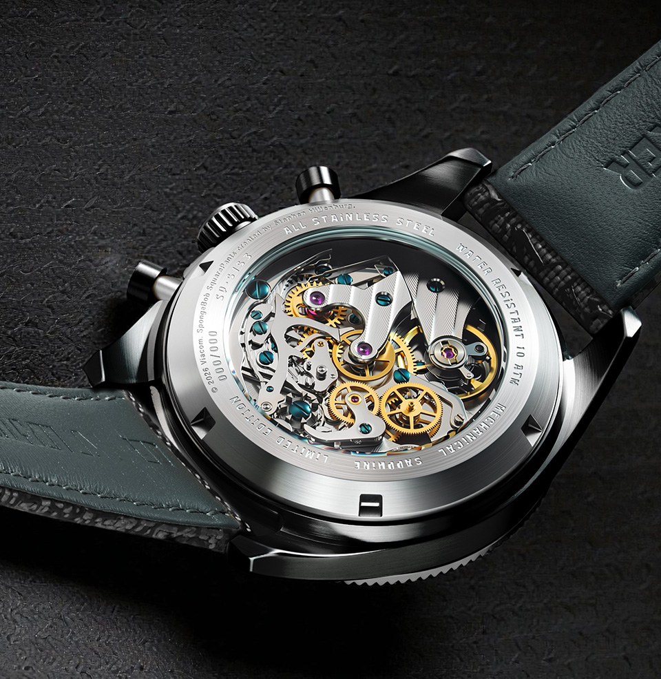 Spinnaker Fleuss Mechanical Chronograph SpongeBob SquarePants 