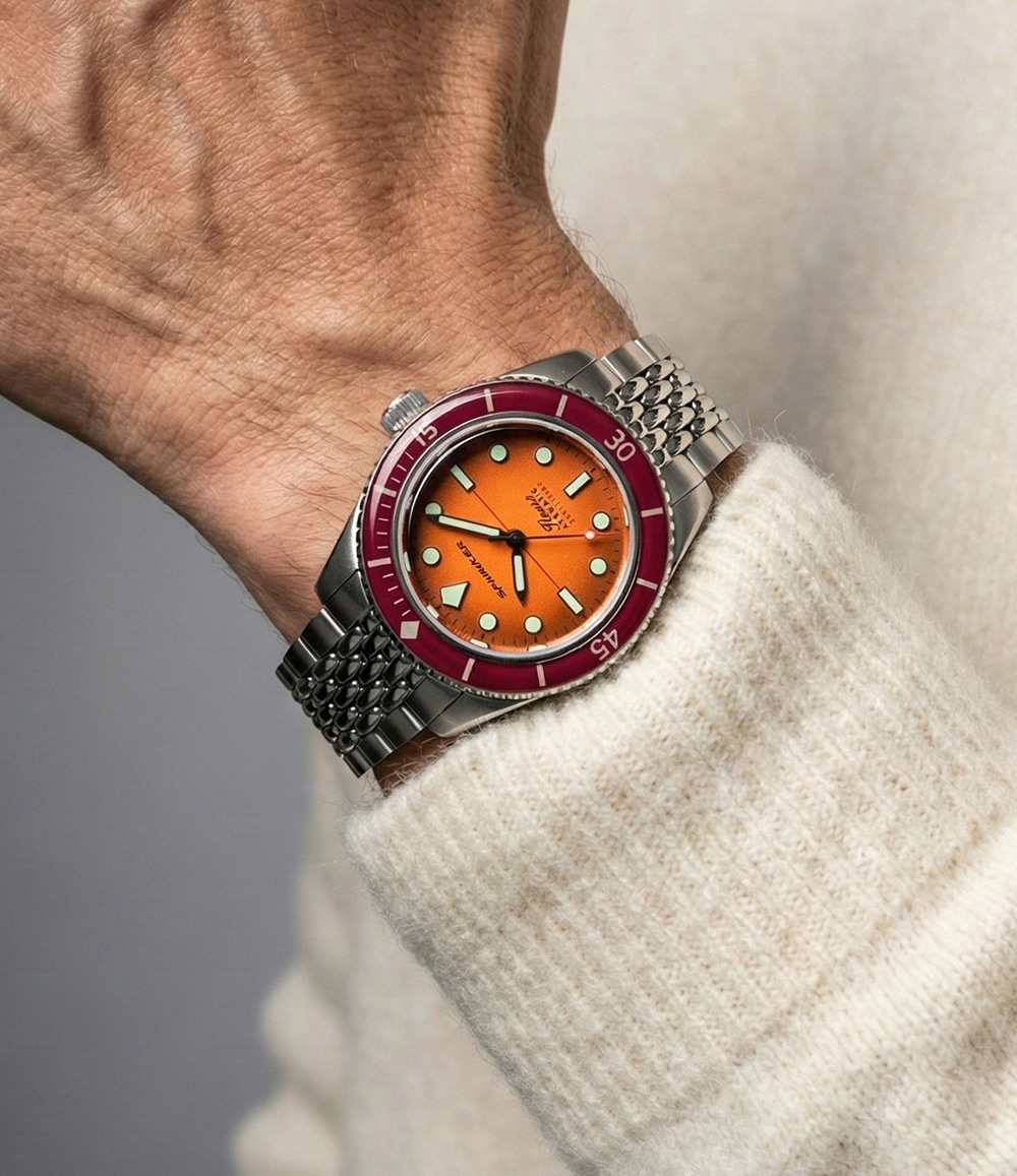 Fleuss 40 Automatic Sunset Amber