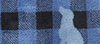 Westport Black Retriever Plaid Shawl Robe, Big & Tall - Blue