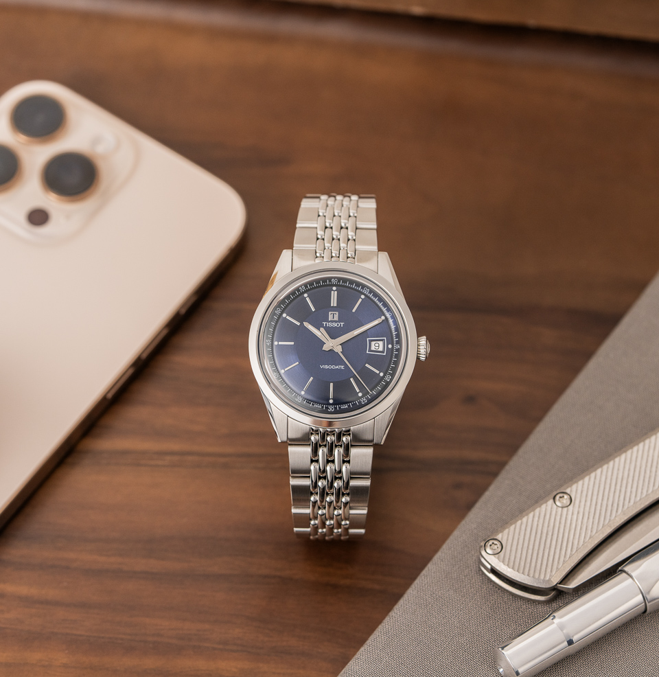Tissot Heritage Visodate Powermatic 80 Watch Collection 1950s Heritage Redesign