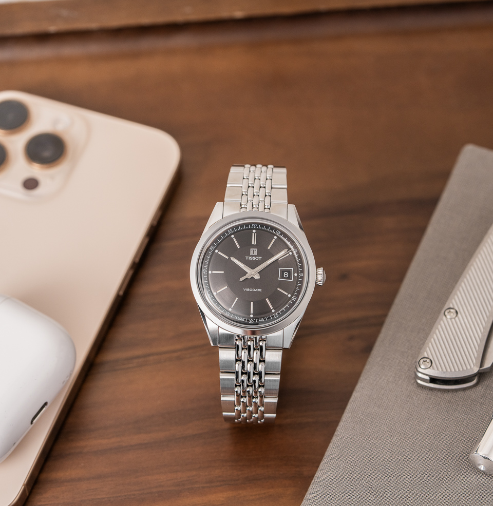 Tissot Heritage Visodate Powermatic 80 Watch Collection 1950s Heritage Redesign