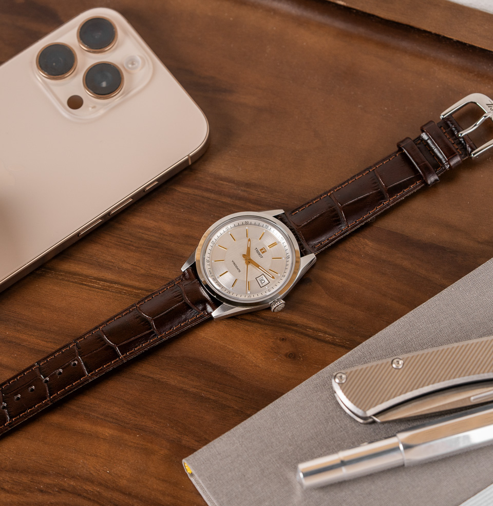 Tissot Heritage Visodate Powermatic 80 Watch Collection 1950s Heritage Redesign