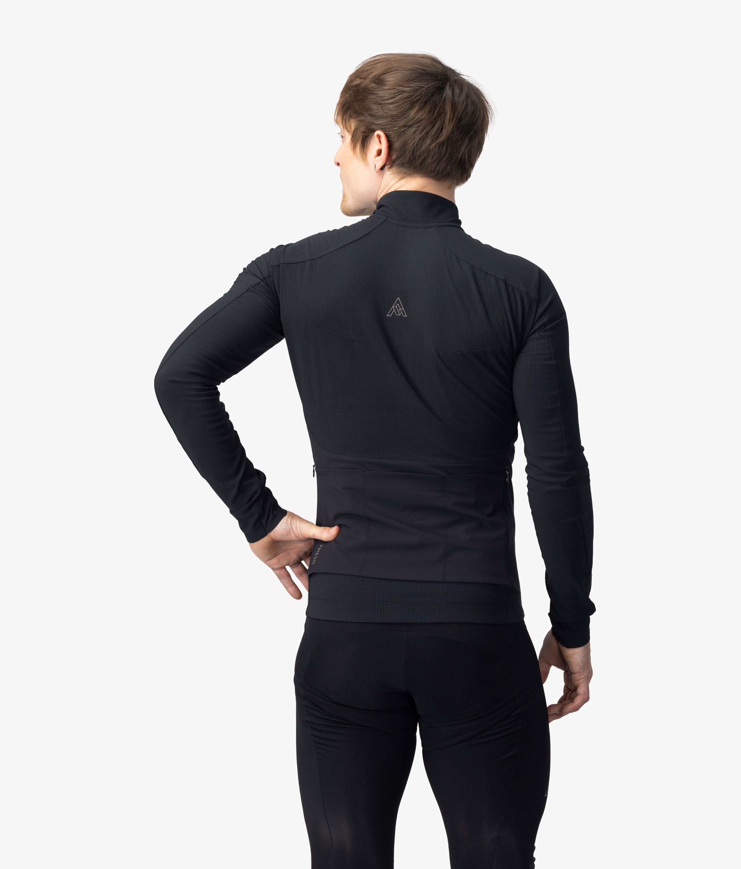 7mesh s2s jersey Men's XS 黒 Men's S2S Jersey LS - Men's Road Riding Jersey Long Sleeve | 7mesh