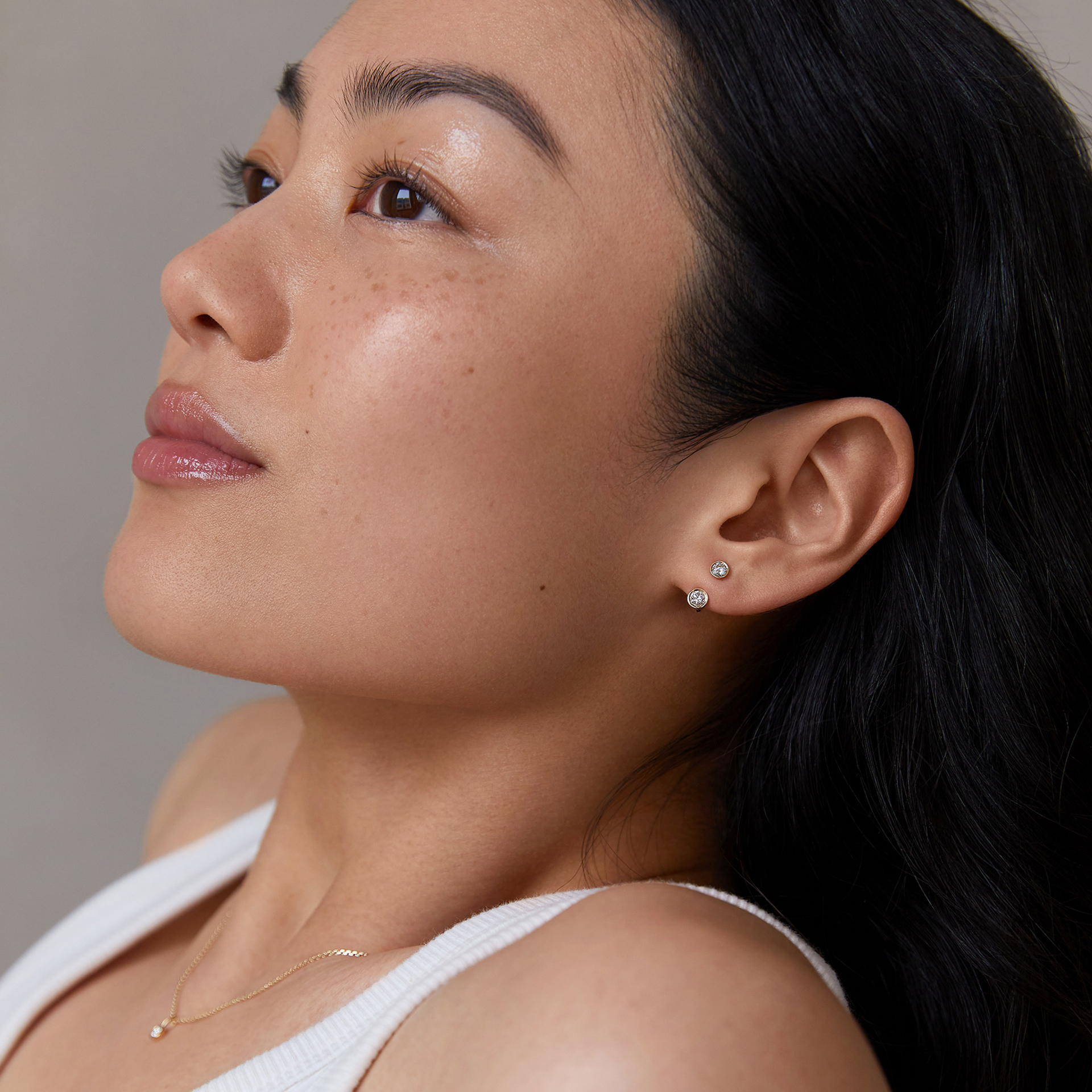 Lab-Grown Diamond Jade Earring Add-On | idyl