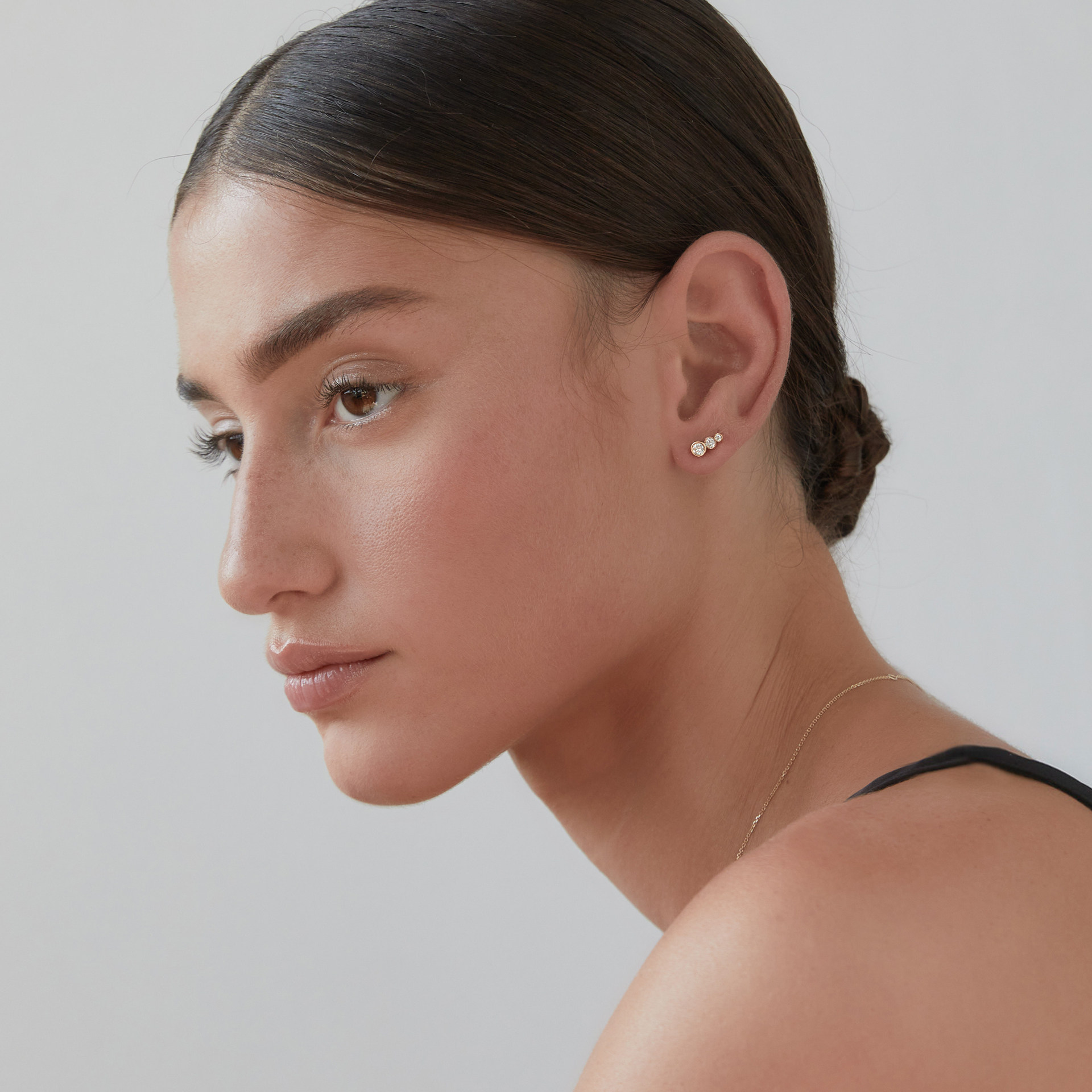Lab-Grown Diamond Stud Earrings, Sustainable Style
