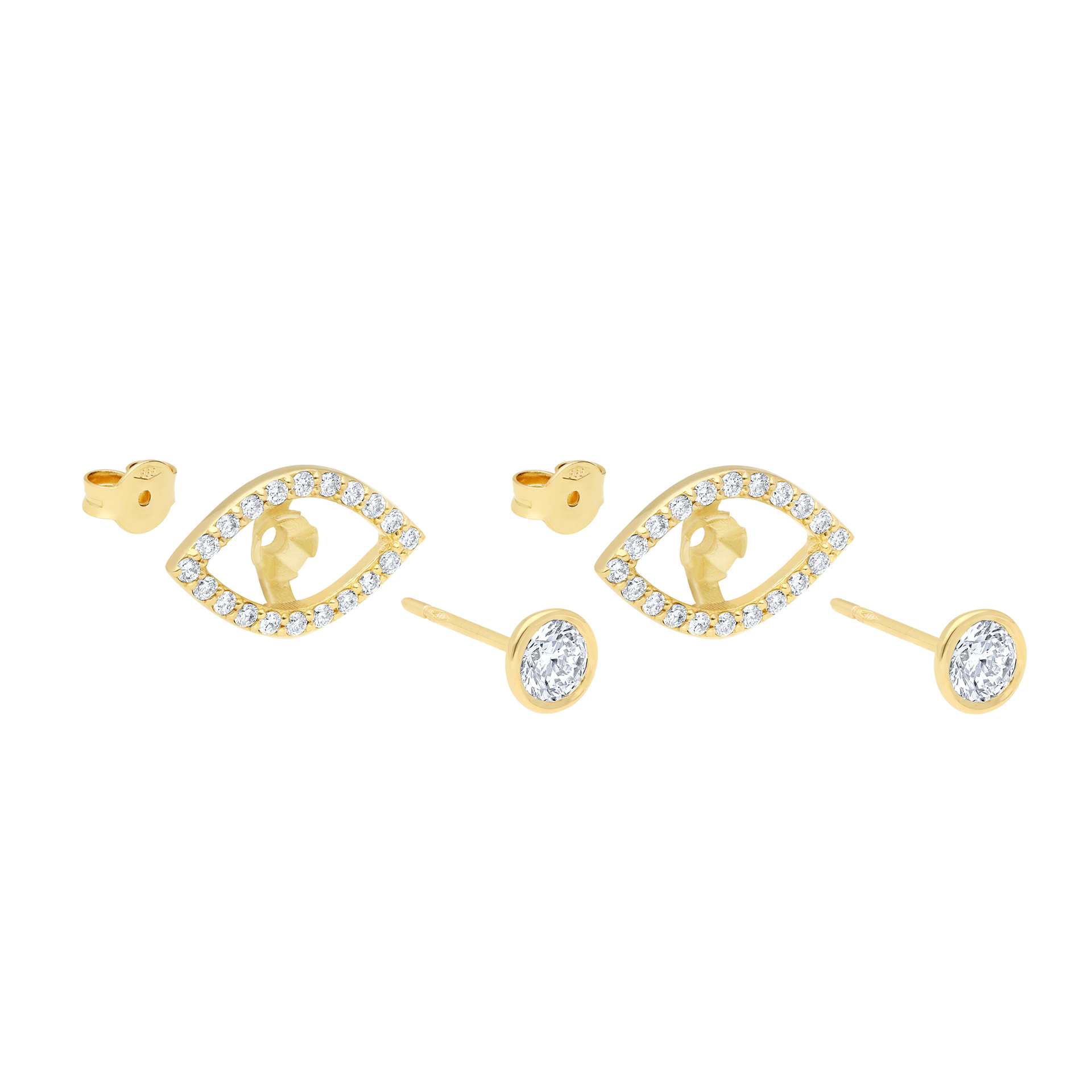 Lab-Grown Diamond Audrey Earring Add-On | idyl