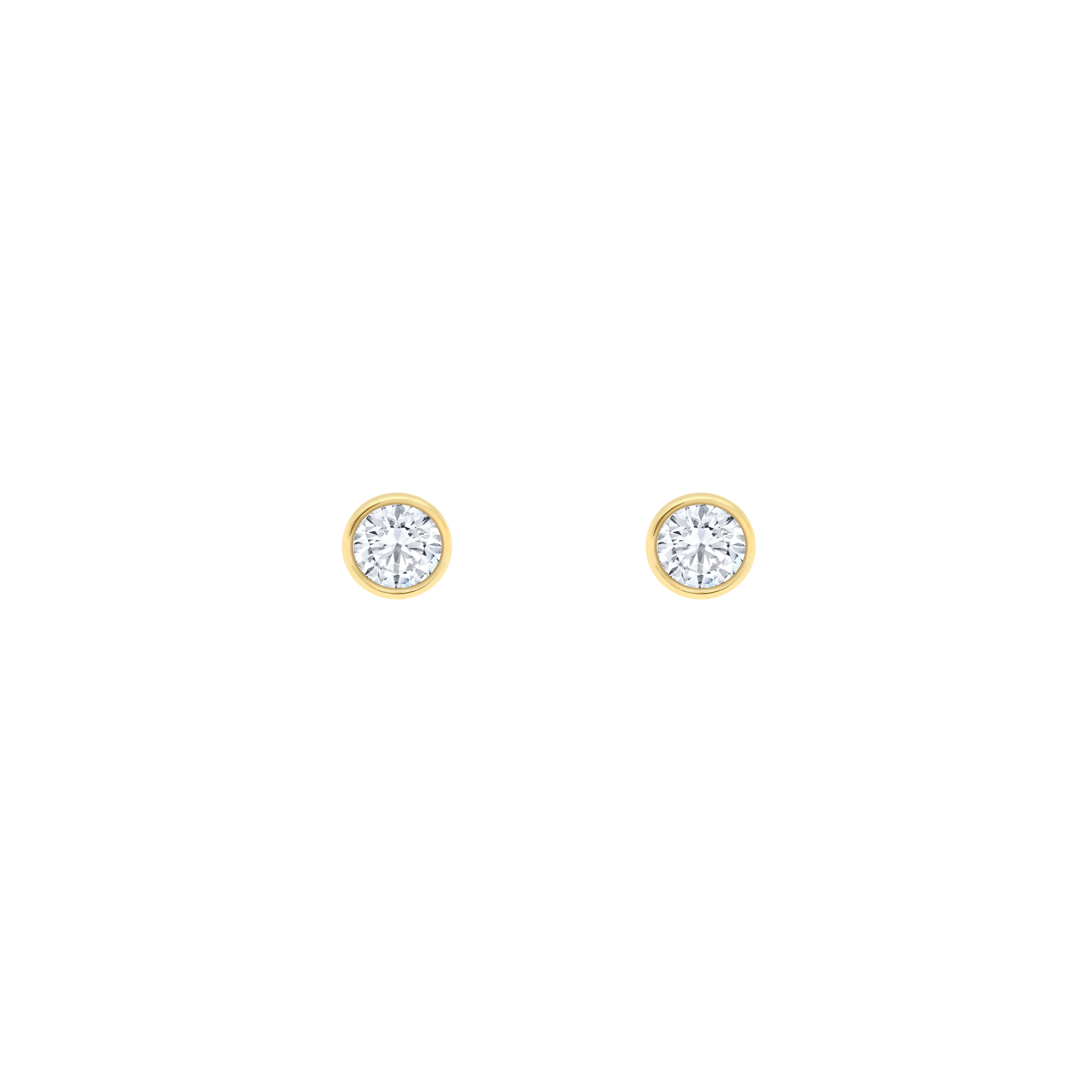 Macy's 3-Pc. Diamond Stud Earrings Set (1/4 ct. t.w.) in Sterling Silver &  14k Gold-Plate - Macy's