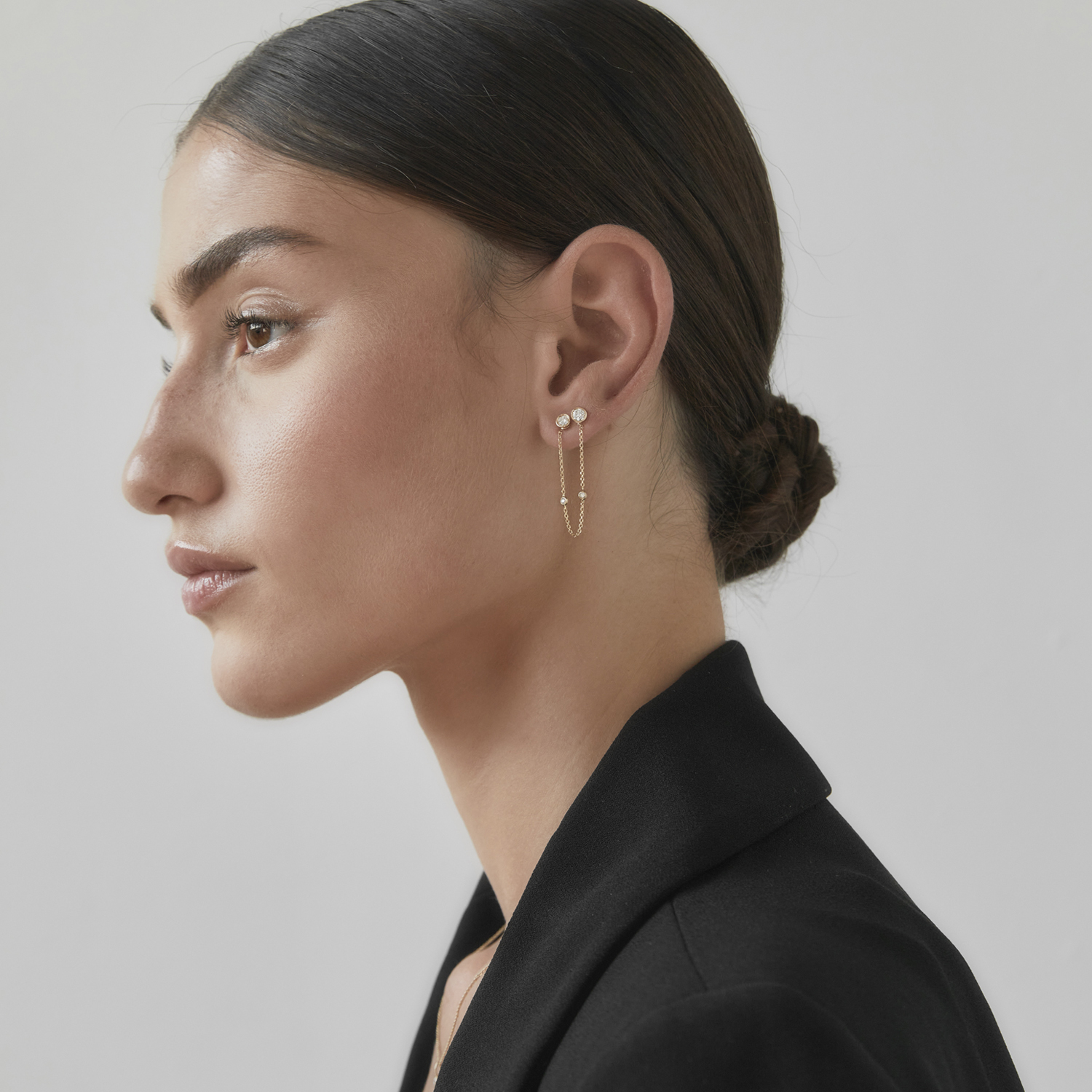 ピアス D SQUARED2 EARRING WITH CHAIN RINGS (ERW0134_37200001F215) 61LR4QqjEuL._UY1000_.jpg