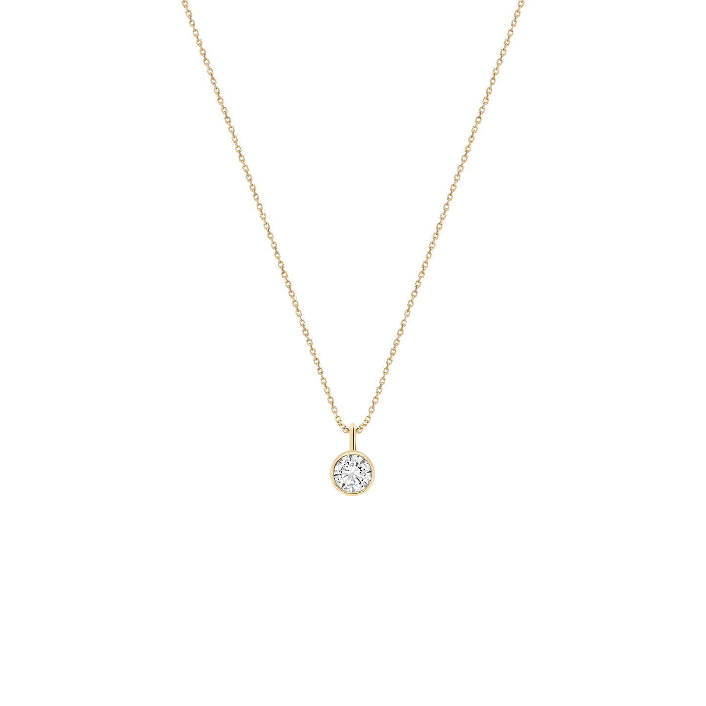 Lab-Grown Diamond Solo II Necklace Add-On | idyl Lab-Grown Diamond Solo II Necklace Add-On | idyl