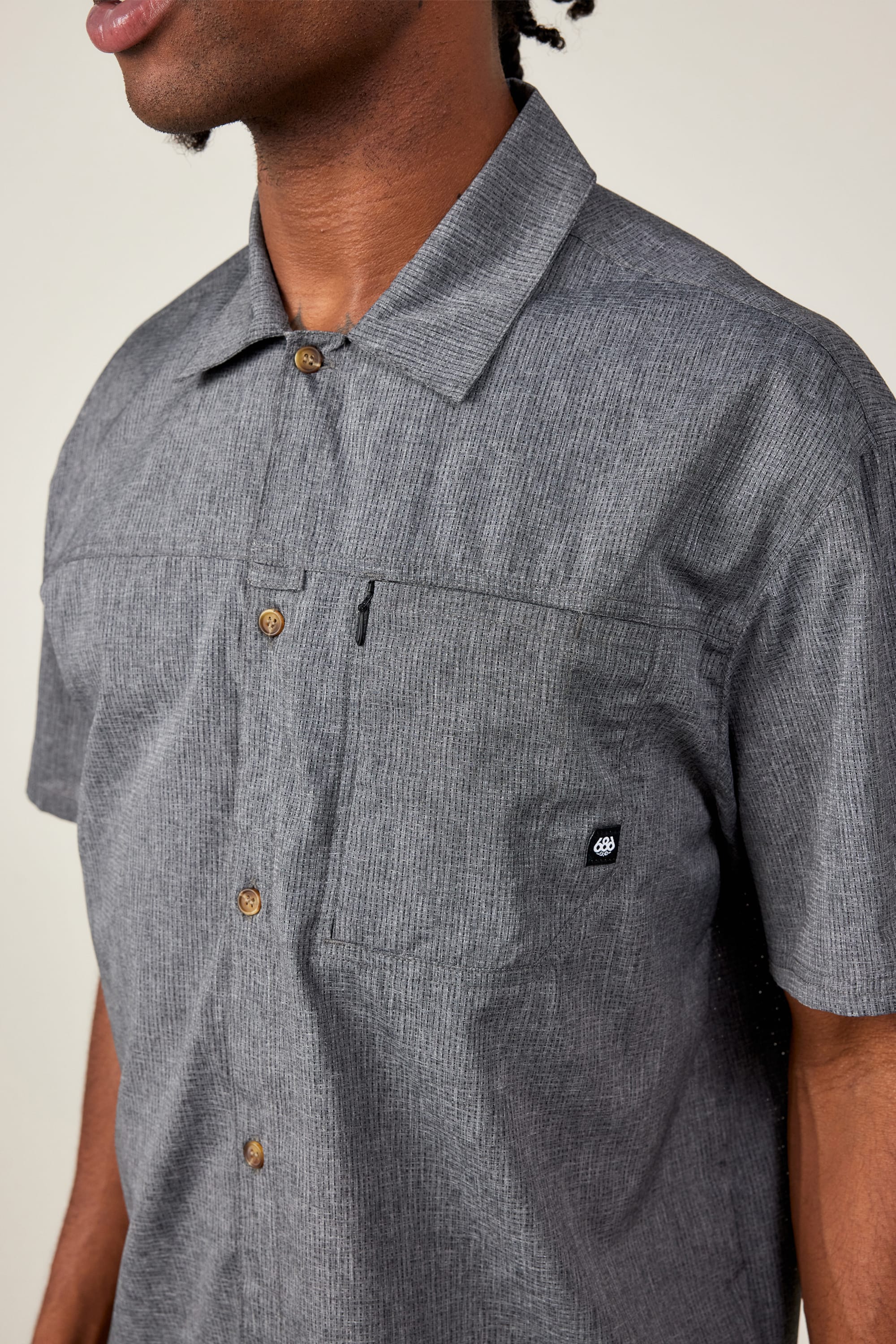 686 Men's Canopy Perforated Button Up – 686.com