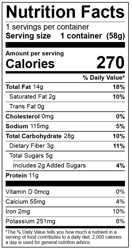 Blueberries Nutrition Facts 1 2 Cup - Nutrition Ftempo