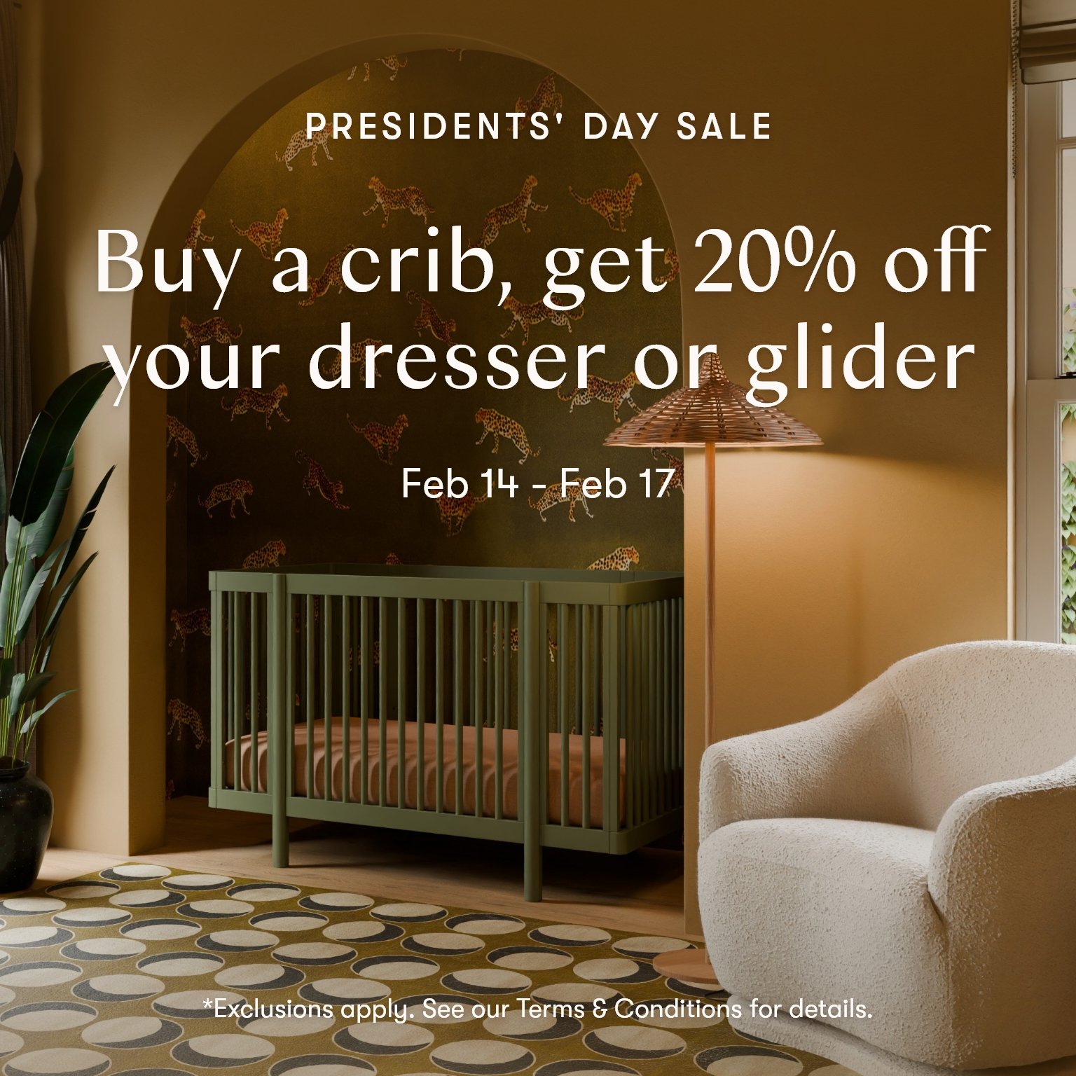 pres day sale banner