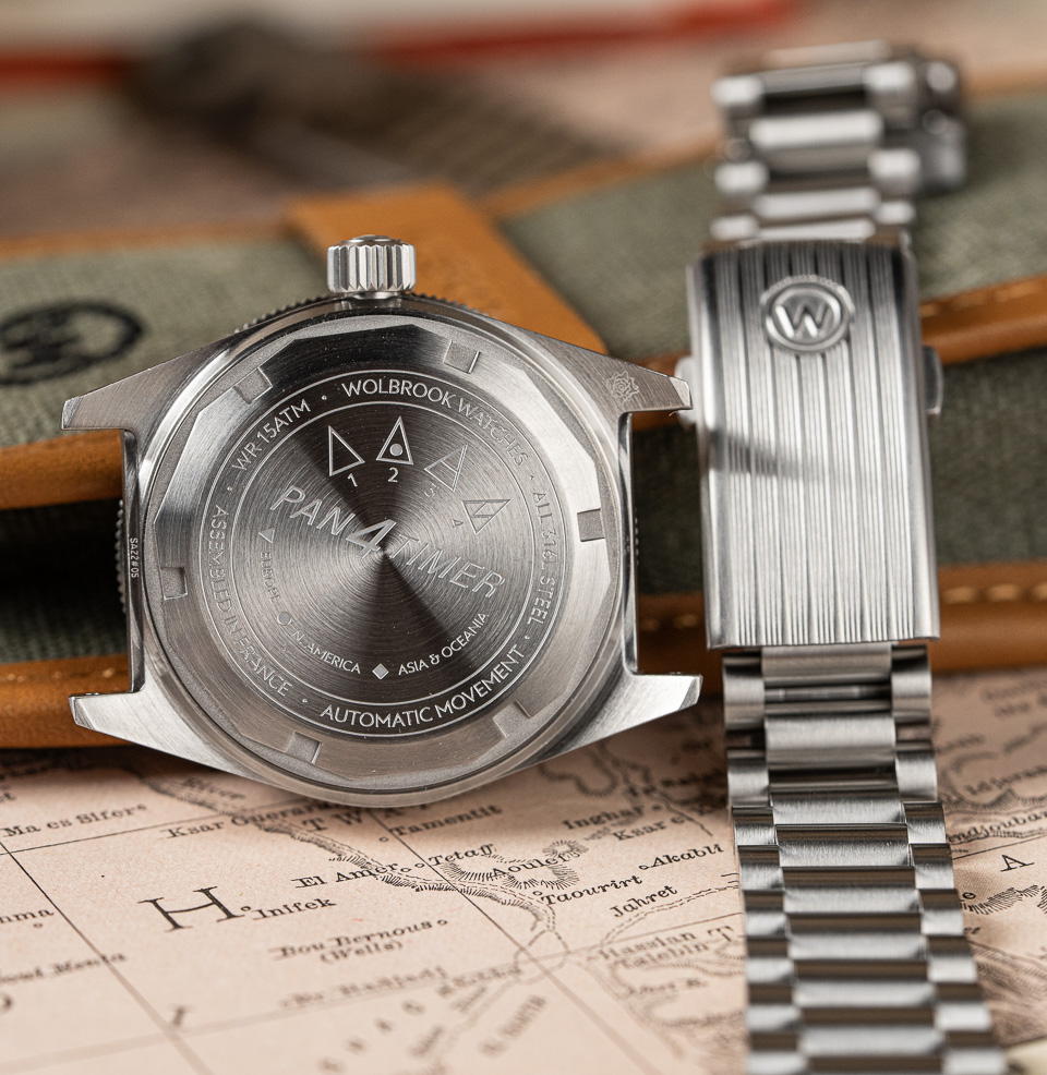 Wolbrook Pan4Timer Automatic Watch 60-Hour Power Reserve