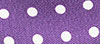 Cravate à pois en soie italienne noire Westport, Big & Tall - Purple